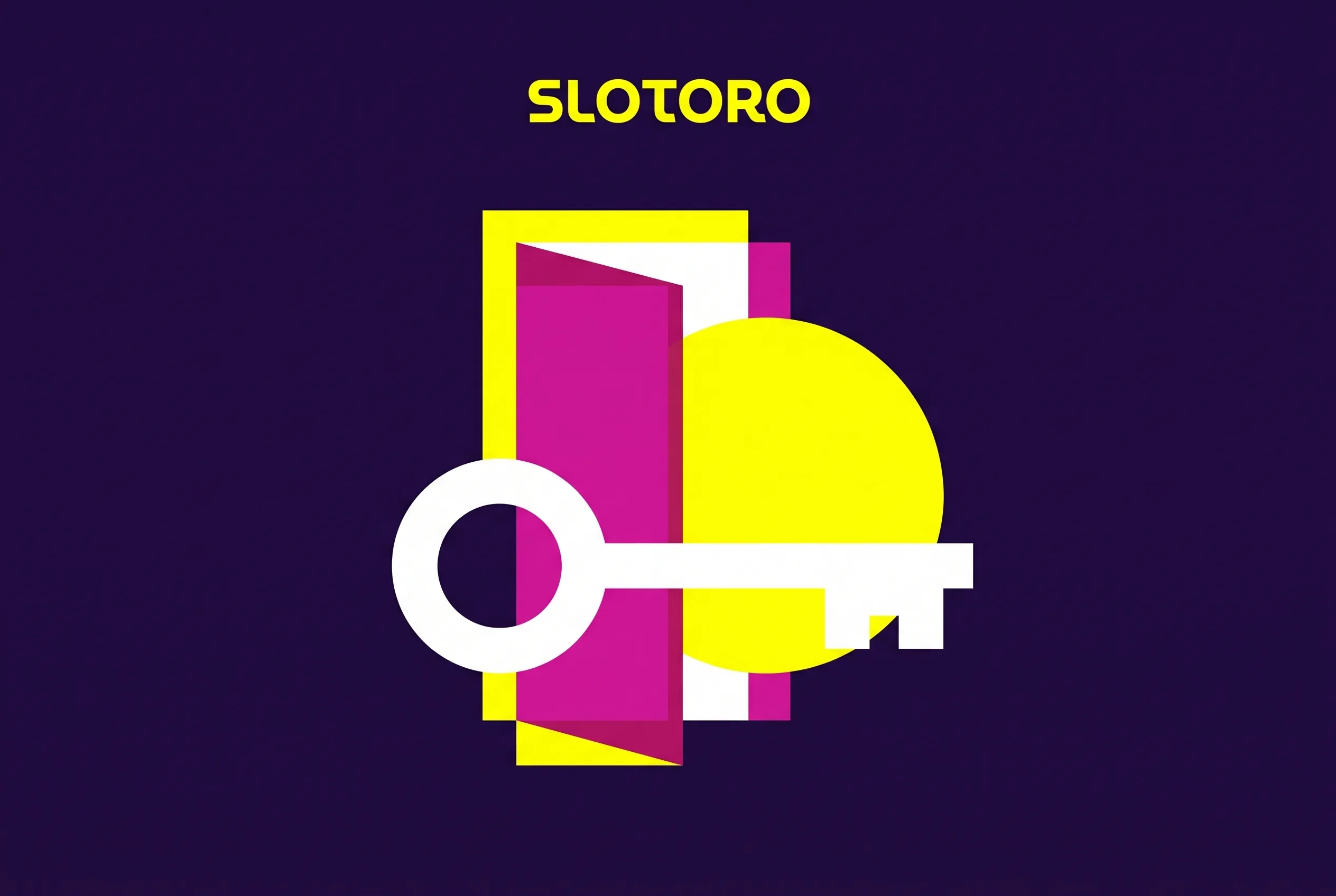 Slotoro Registrierung in Bauhaus-Gestaltung